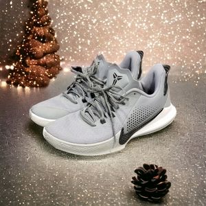 Nike Kobe Mamba Fury Team Ck6632-001 Gray Black Basketball Sneakers size 8